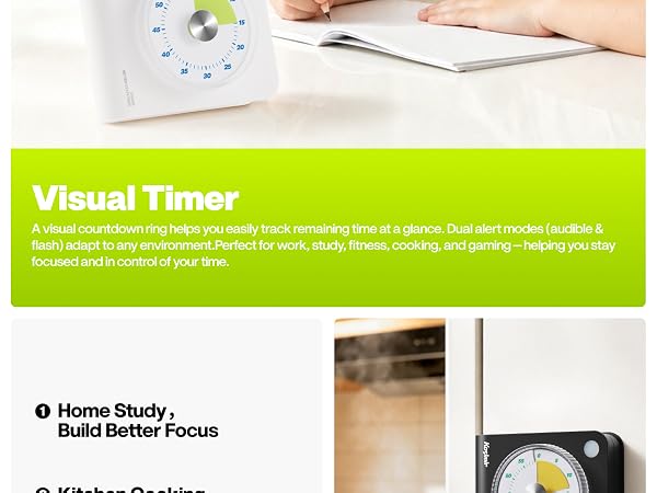 Digital Magnetic Kitchen Timer