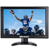 Emerson ET-1300 13.3" Portable Digital TV with Built-in Rechargeable Battery, DC Car Adapter, HDM...