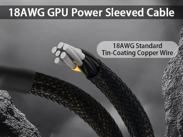 Dual 6 Pin to 8 Pin GPU Adapter