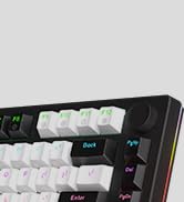 75% wired mechanical gaming keyboard