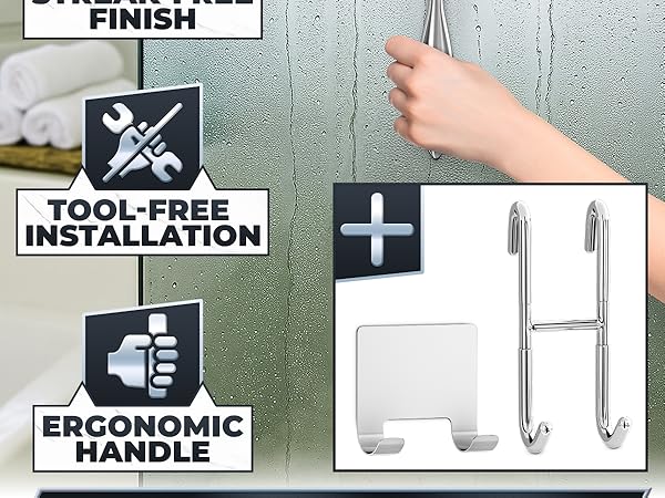 shower glass squeegee with hook household squeegee squeegee for shower doors shower glass scraper