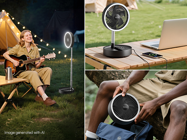 portable fan oscillating fan outdoor fan standing fan pedestal fan quiet fan