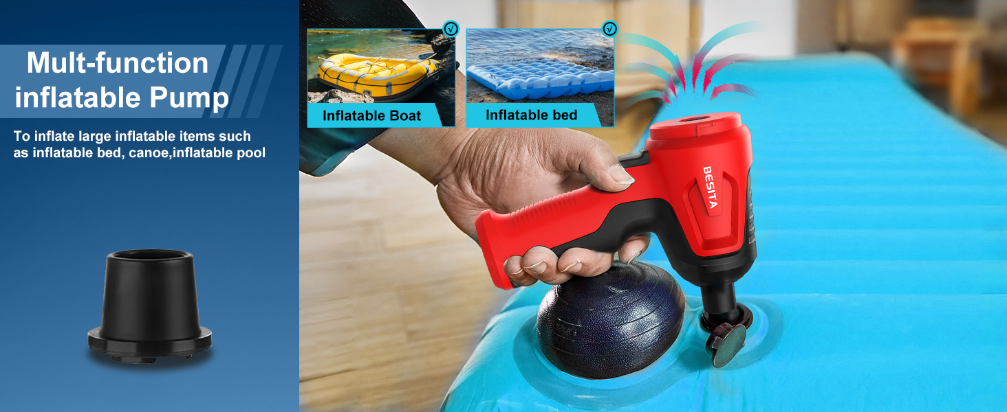 Mult-function inflatable Pump