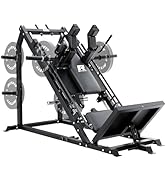 RitFit Gazelle Pro 3 in 1 Leg Press and Hack Squat Machine - High-Tensile Steel Leg Press Machine...