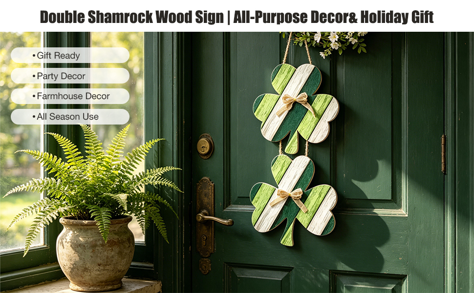 wooden sign