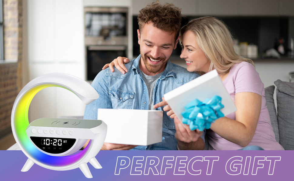 wireless charging alarm clock