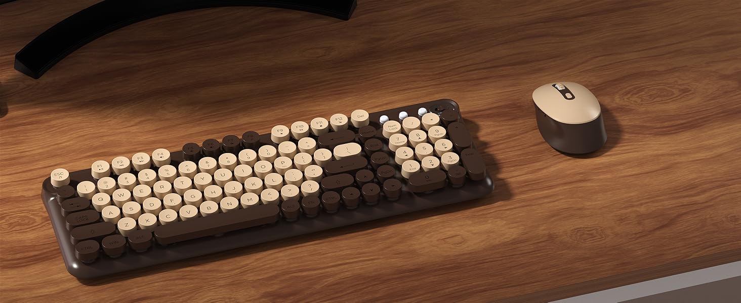 Wireless Keyboard and Mouse Combo