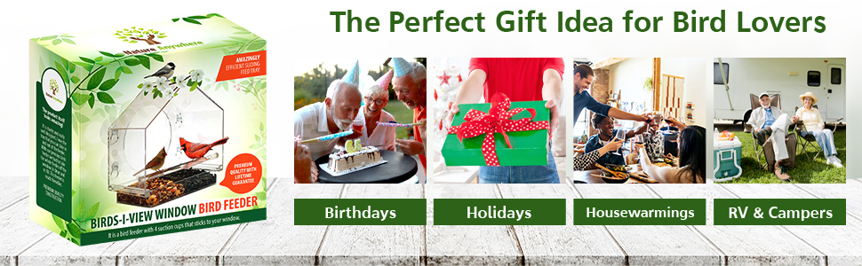 window bird house feeder sliding seed holder large birds feeding station birdhouse outdoors clean