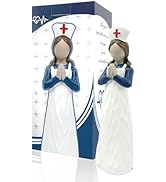 Mingzhang Nurse Gifts Figurine, Angels Female Nurse Collectible Statue for Office Desk Tabletop D...