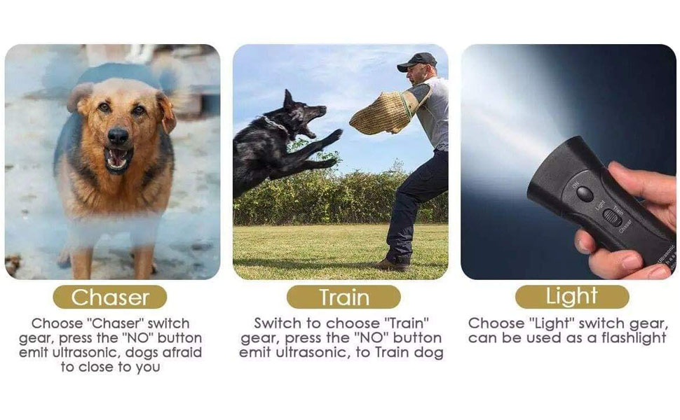 Ultrasonic Dog Trainer Device Electronic Dog Deterrent/Dog Barking Control Devices