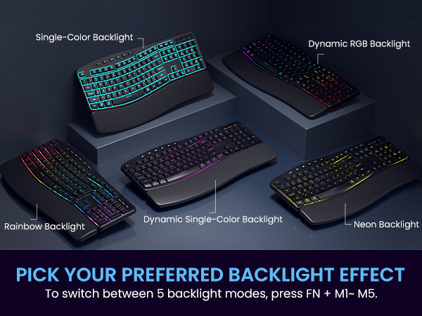 wireless backlit keyboard