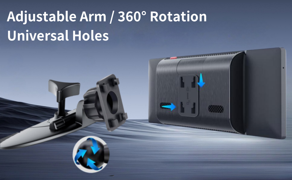 cd mount for carplay screen