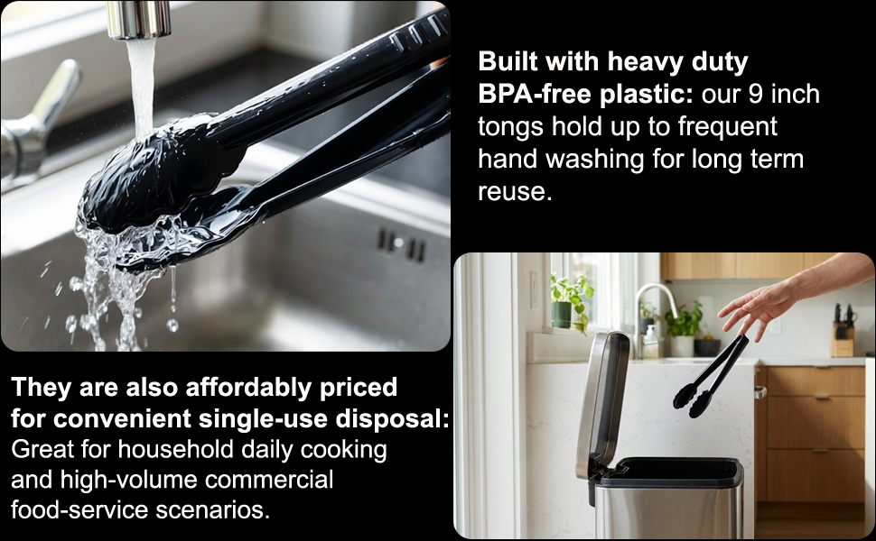 Safe for all food types and meets safety standards for peace of mind at every event.