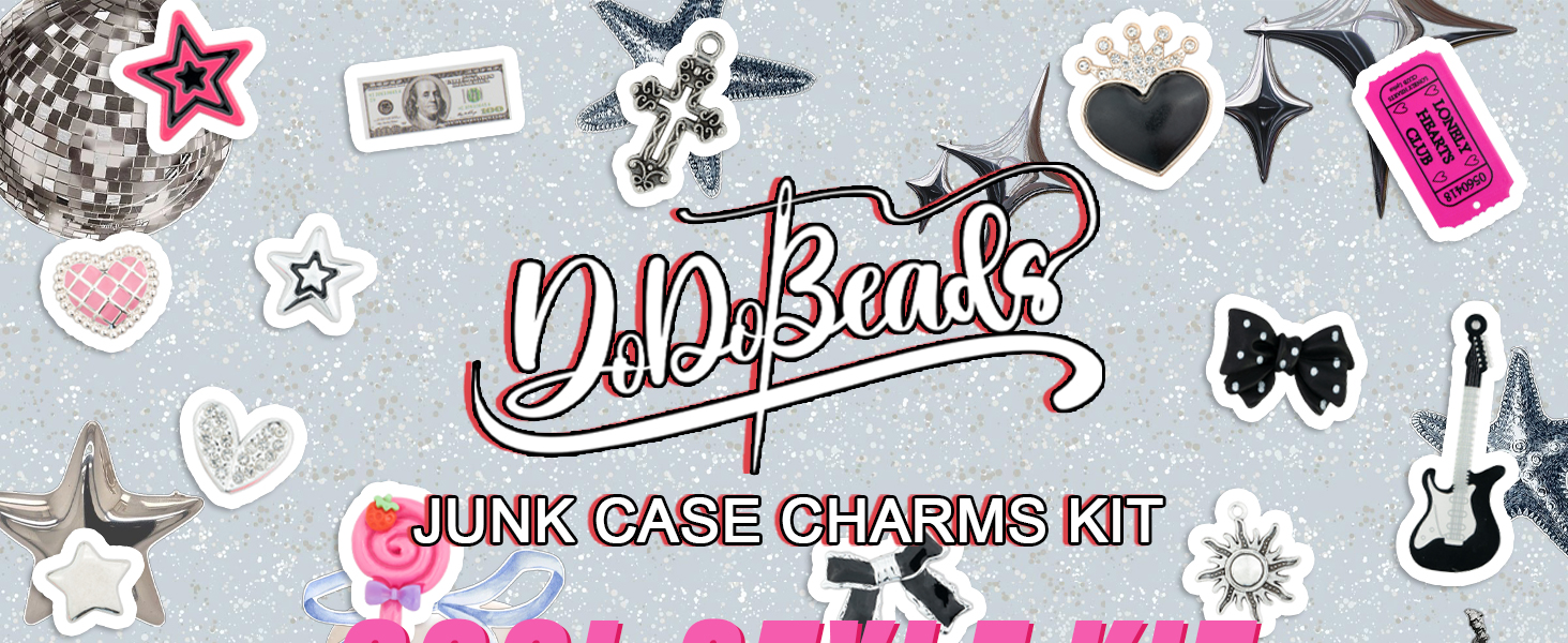 junk charms for phone cases