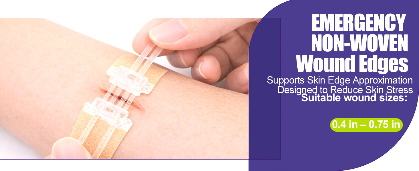 40 Pack Wound Closure Strips