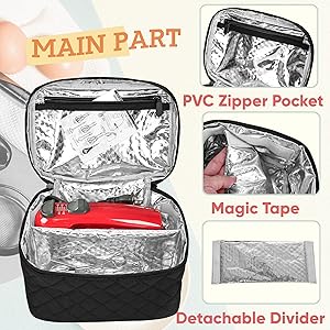 hand mixer electric handheld bag