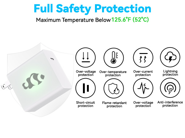 65W charger A+ 4 mobile