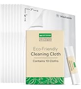 OPTIPAK Lens Cleaning Cloth - Eco-Friendly Microfiber Cleaning Cloth for Glasses, Eyeglasses, Cam...
