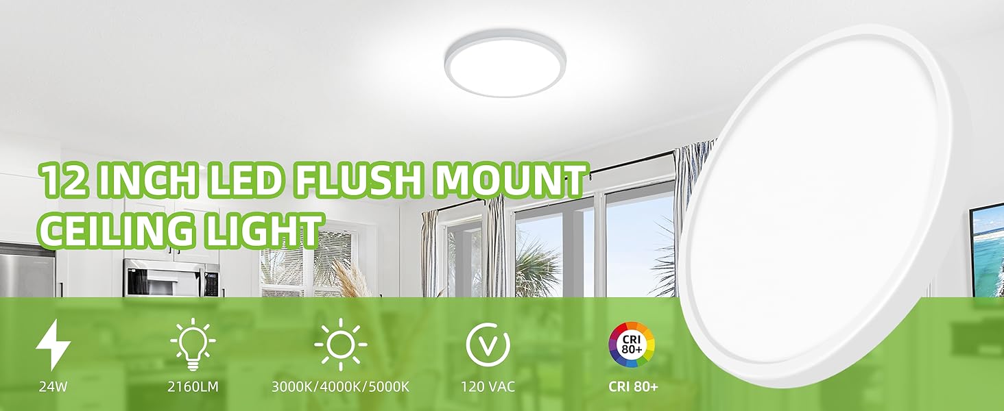 LED Round Flat Panel Light
