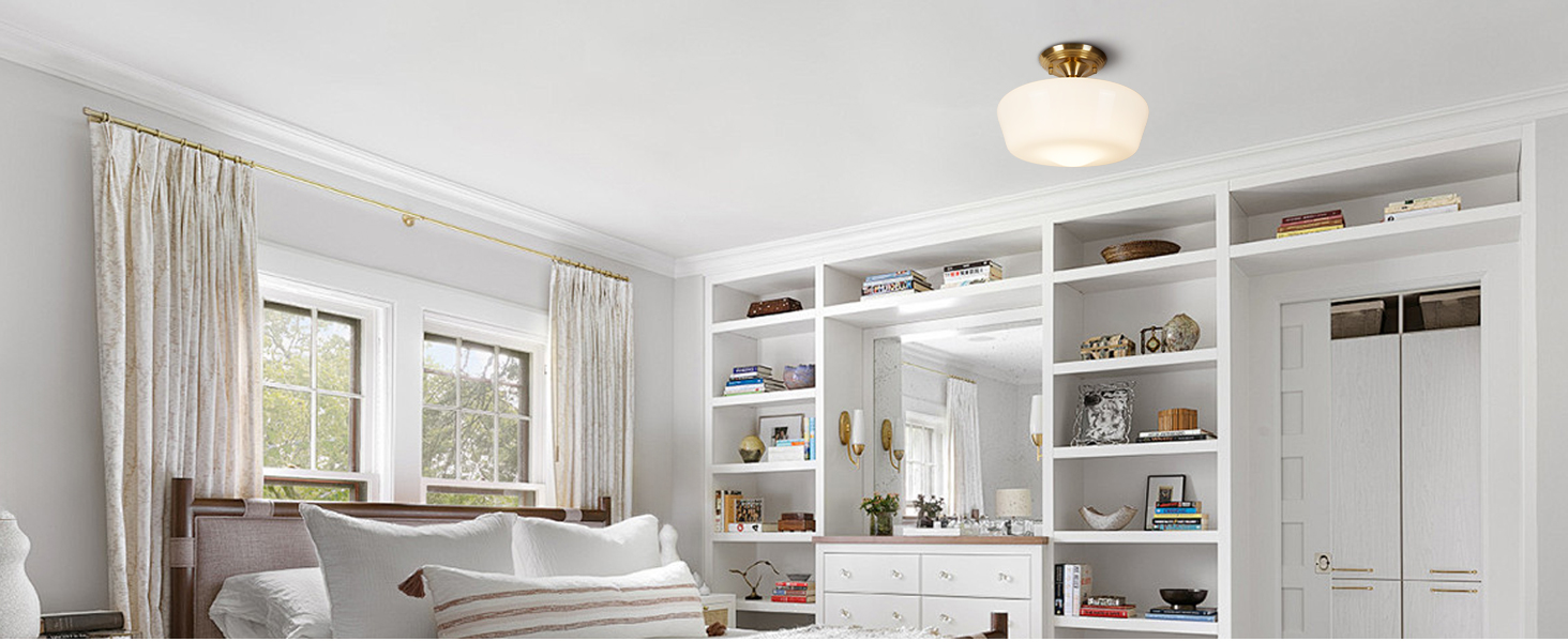 schoolhouse ceiling light