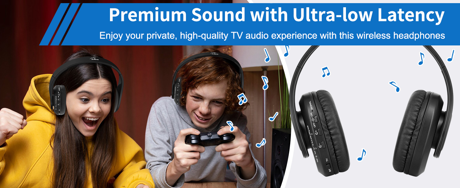 wireless headphones for tv
