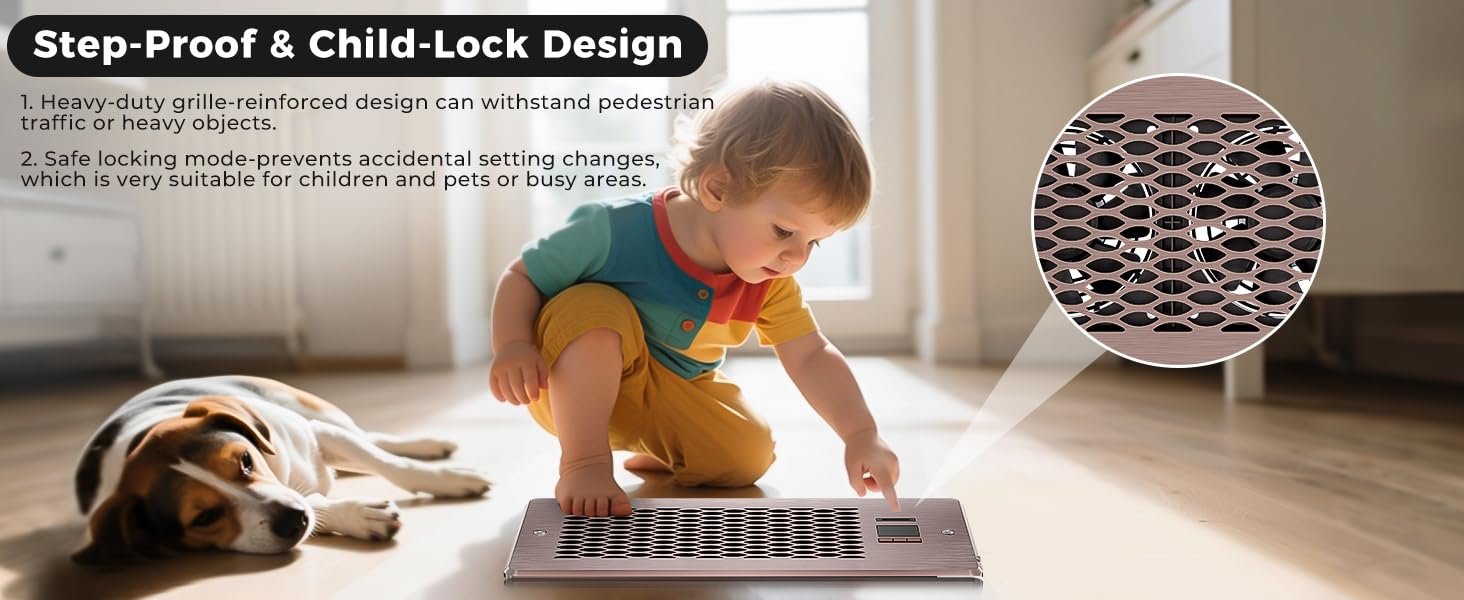 Step-Proof &amp;amp;amp; Child-Lock Design