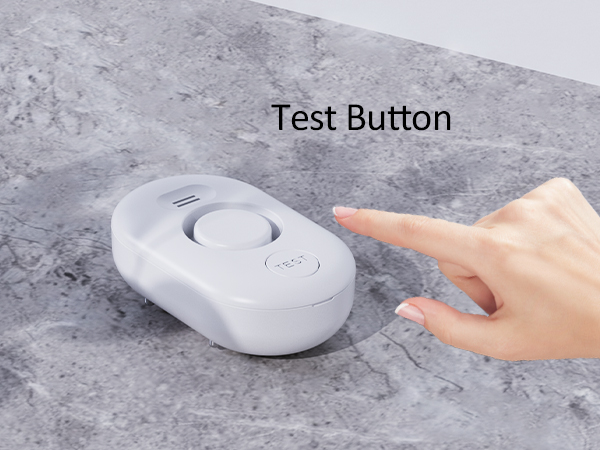 Built-in buttons Water Leak Detector