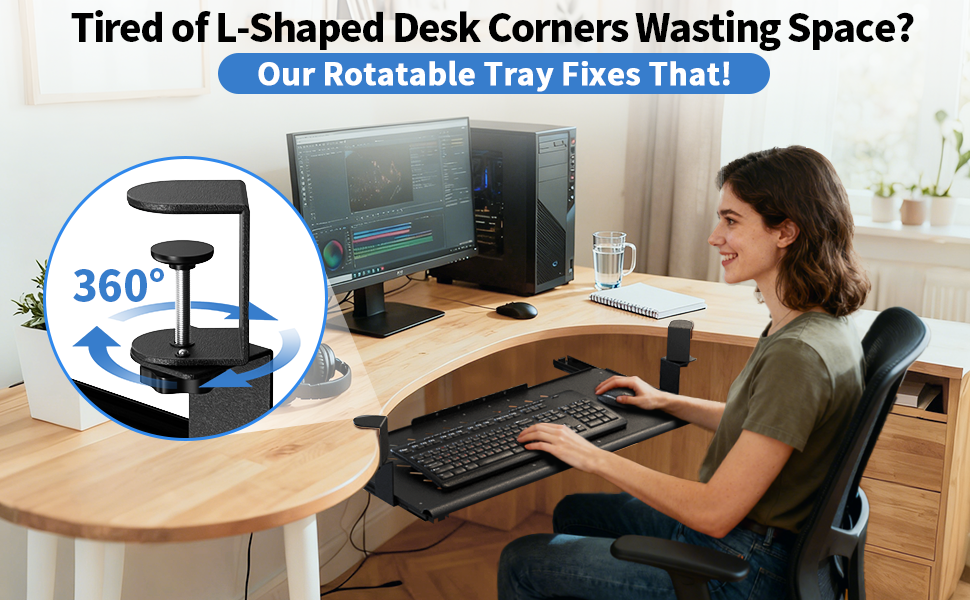 Keyboard Tray Under Desk