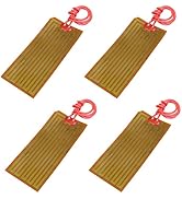 4 PCS Film Heater Plate Adhesive Pad, Icstation PI Heating Elements Film 24V 30W Strip Heater Adh...