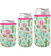 HEYSKAY Neoprene Can Sleeves 3 Sizes-12oz Standard Can Sleeves,12oz Slim Can Sleeve and 16oz Can ...