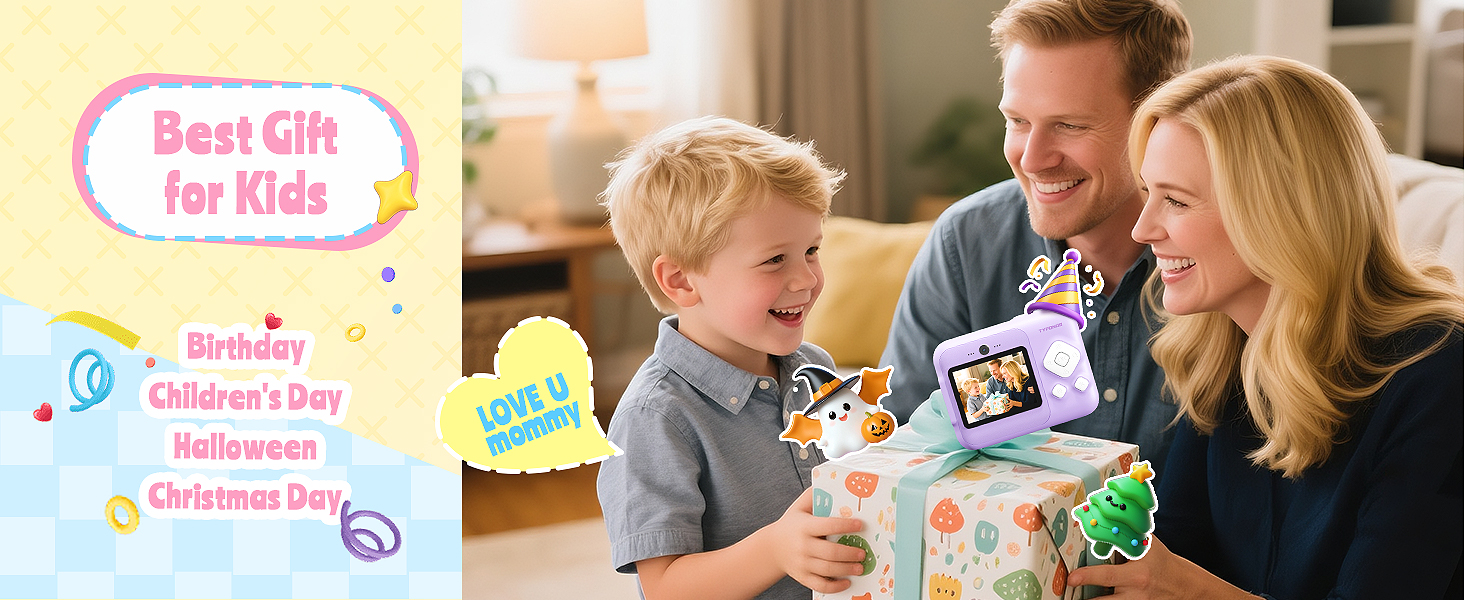 TYPONOS Instant Digital Print Camera