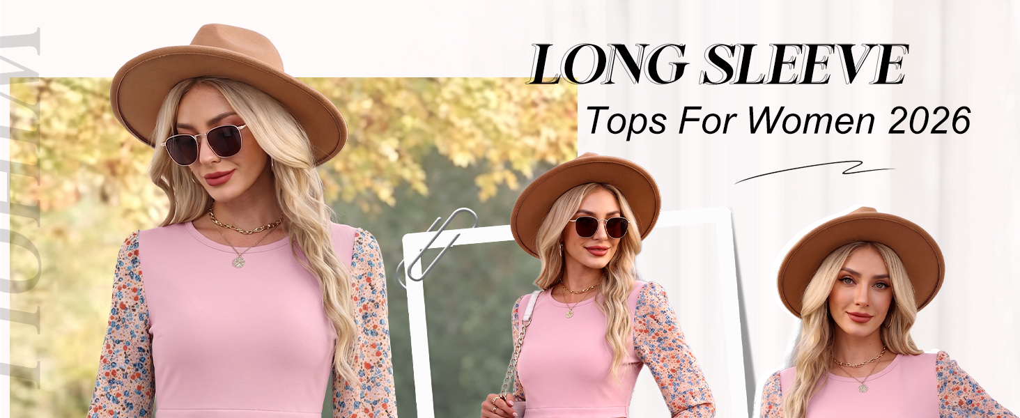 long sleeve shirts for women
