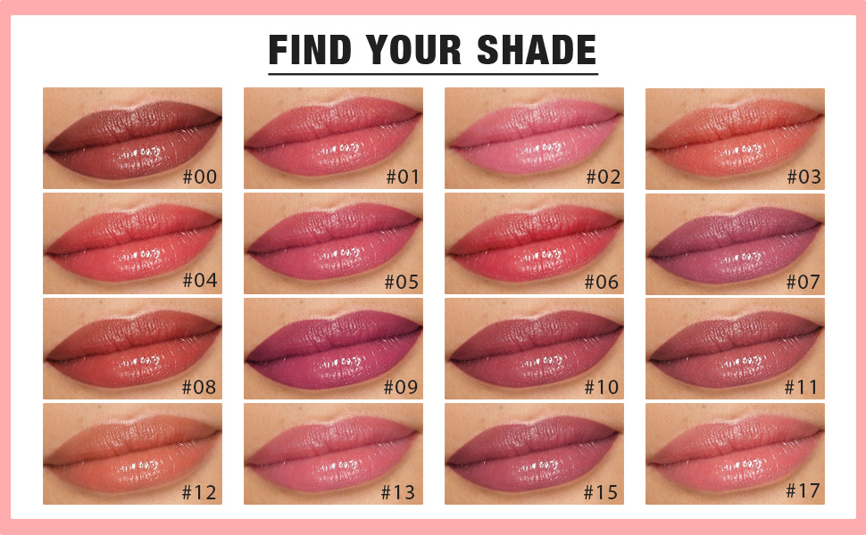 Kaely Honey Glossy Lipstick for Women, Moisturizing Shine Lipstick for Dry Lips