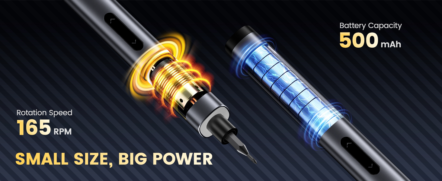 Rechargeable Precision Screwdriver Set