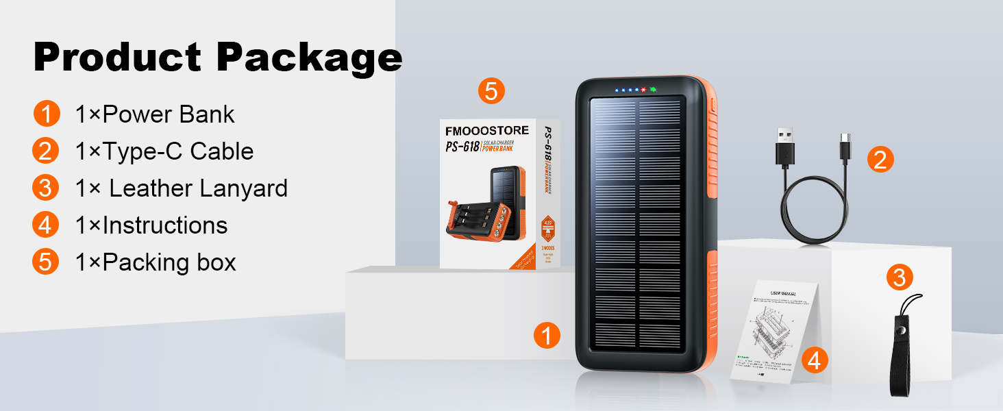 Hand Crank Power Bank Fast Charging Battery Pack