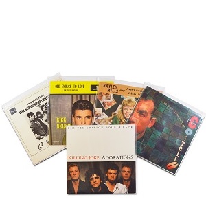 Archival poly bags keep 45 rpm picture sleeves bright and free of scuffs during storage