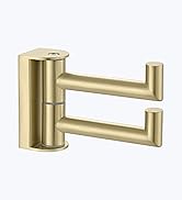 brushed gold towel hook swivel