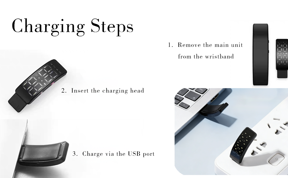 vibrating alarm wristband