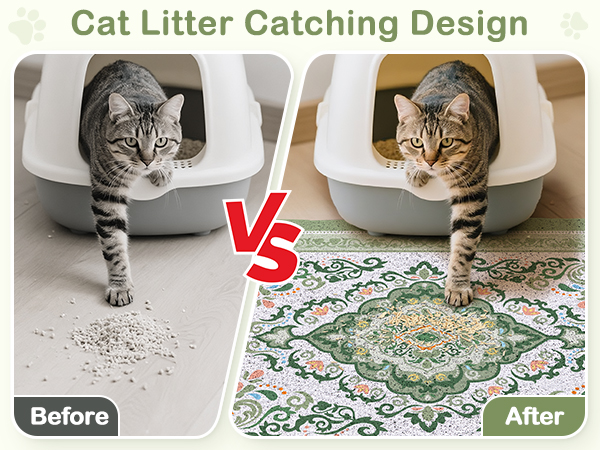 cat litter mat litter trapping mat