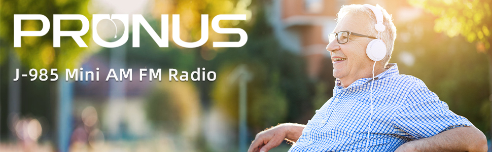 PRUNUS J-985 AM FM Radio