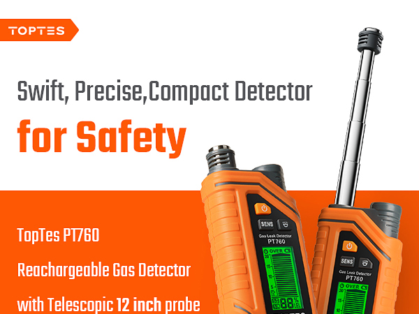 TopTes PT760 Natural Gas Detector