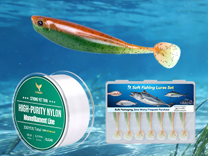 fishing line and lures