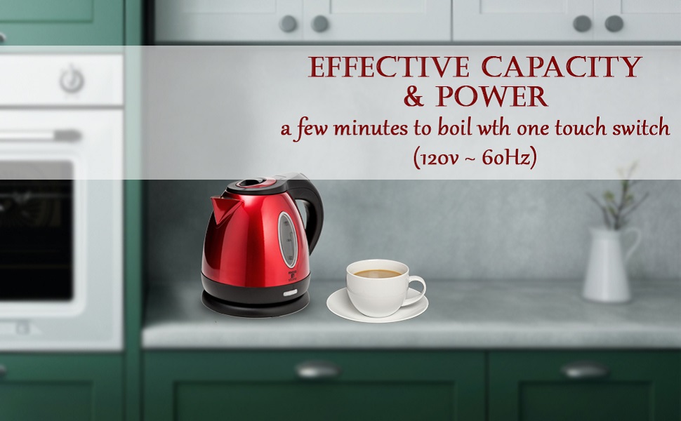 kettle water boiler with perfect capicity &amp;amp;amp; power