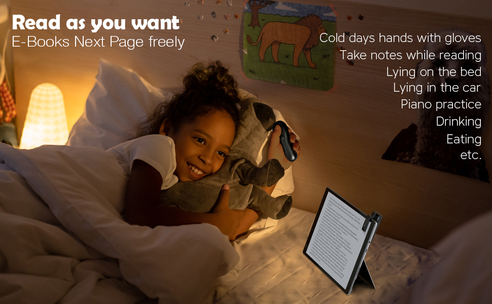 SYUKUYU Page turner for phone tablet