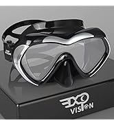 Scuba Diving Mask Panoramic HD Snorkel Goggles, Anti-Fog Swim Mask Adult Youth Dive Mask Swim Gog...