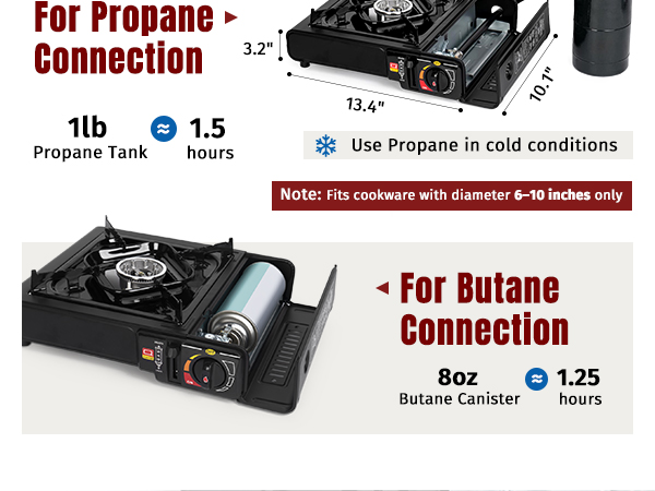 camping stove propane