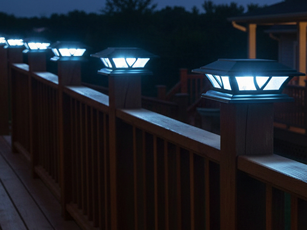 Wooden Posts Lights