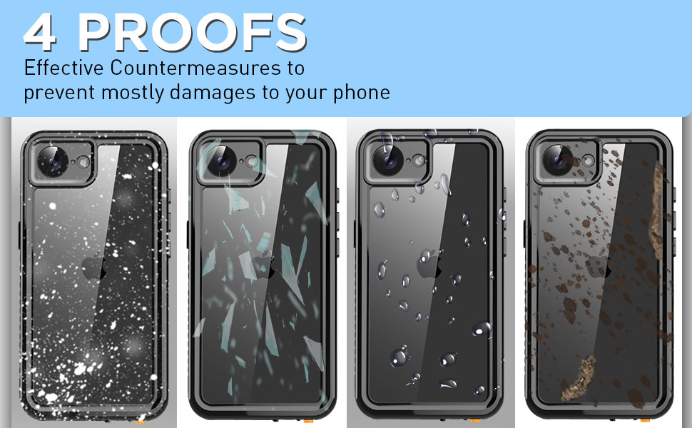 iPhone 16e case waterproof