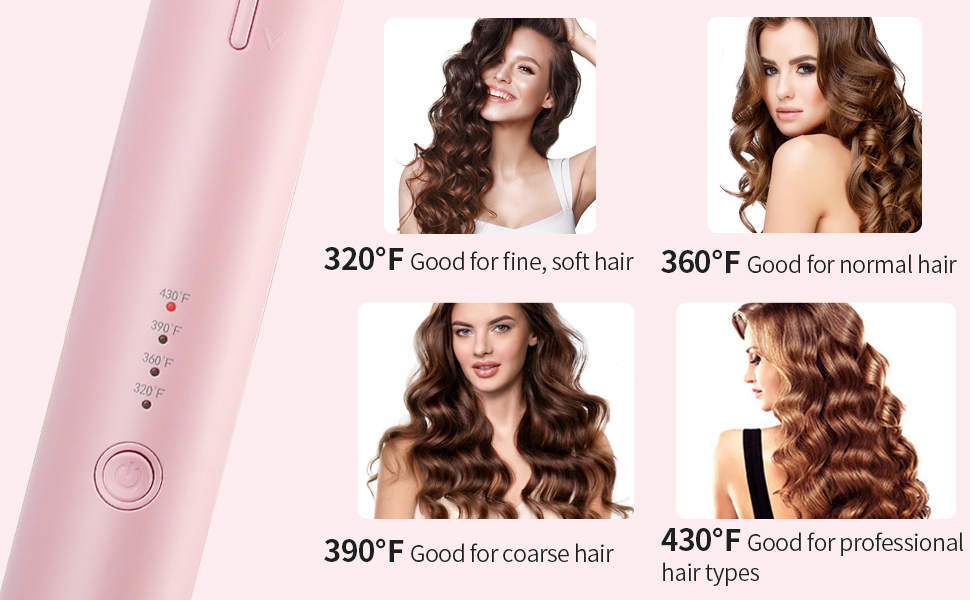 4 temperature settings—choose the one that suits you best.