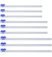 Uncle Jack 9Pcs Plastic Wrap Slide Cutter, Self-Adhesive Slide Cutter, for 12/15/18 inches Foil, ...